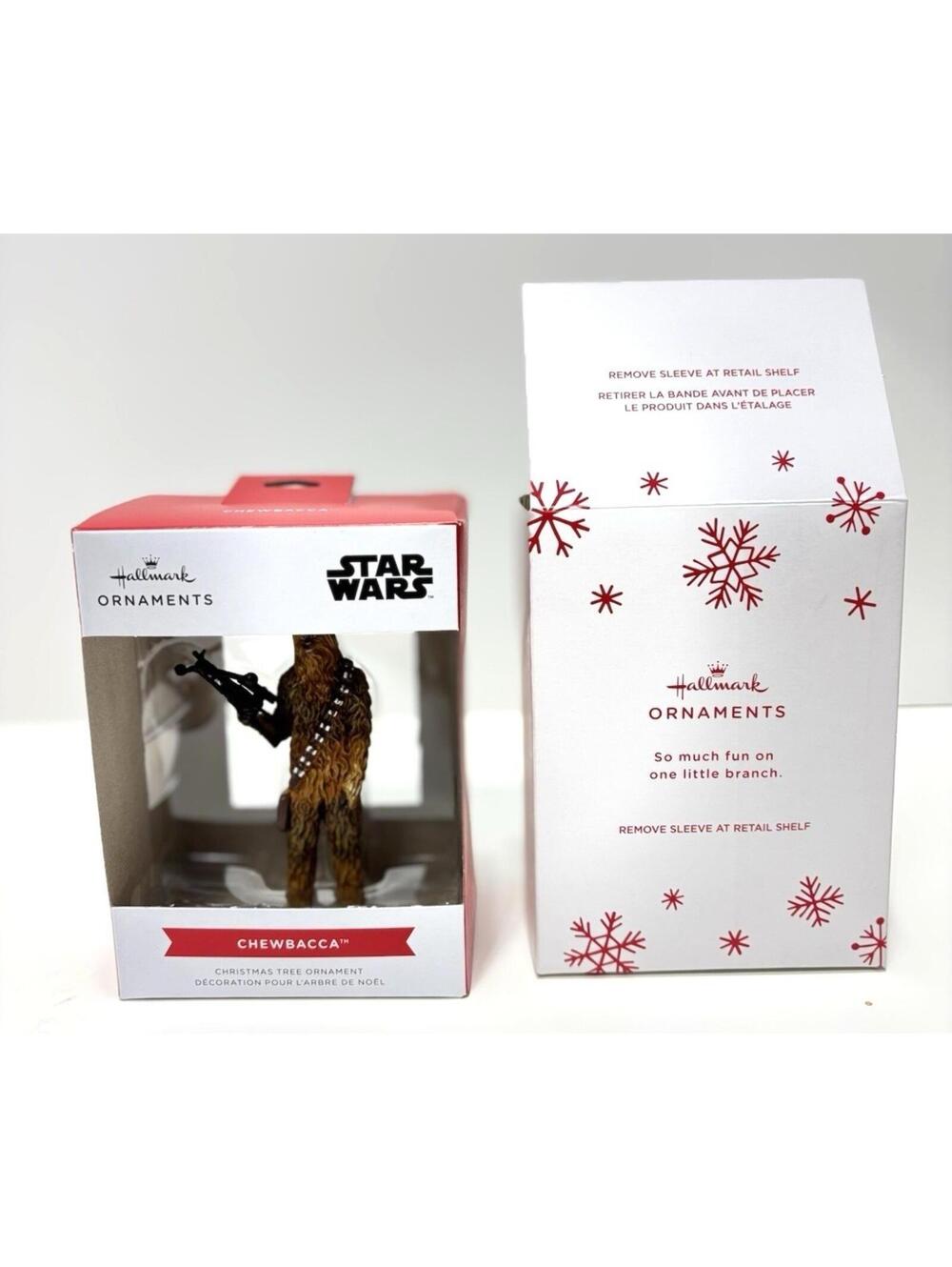Hallmark Star Wars Chewbacca Bowcaster Ornament Keepsake Holiday Gift New